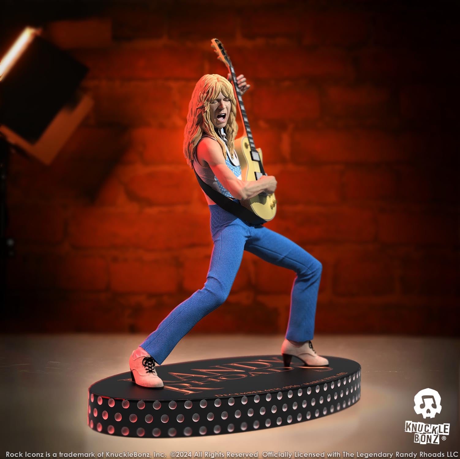 Randy Rhoads IV The Early Years (Bundle of 2) KnuckleBonz Set
